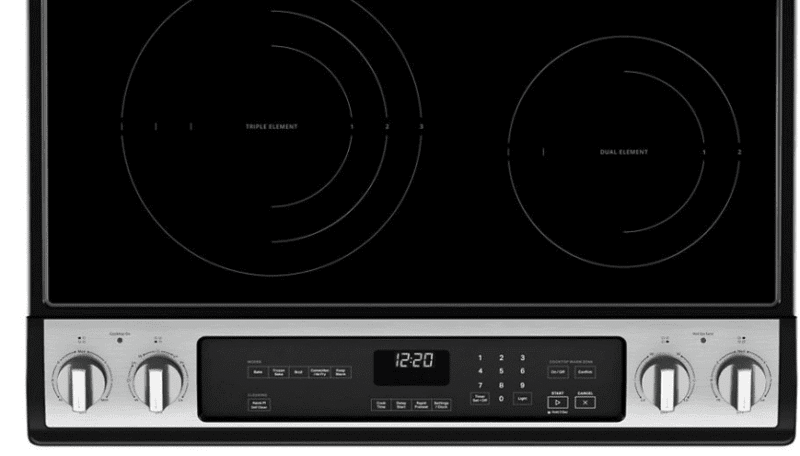 WEE745H0LZ Whirlpool Stove Shield