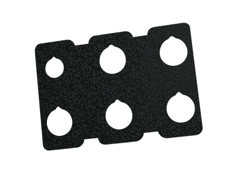 DF366 - Wolf Stove Protector - Stove Shield