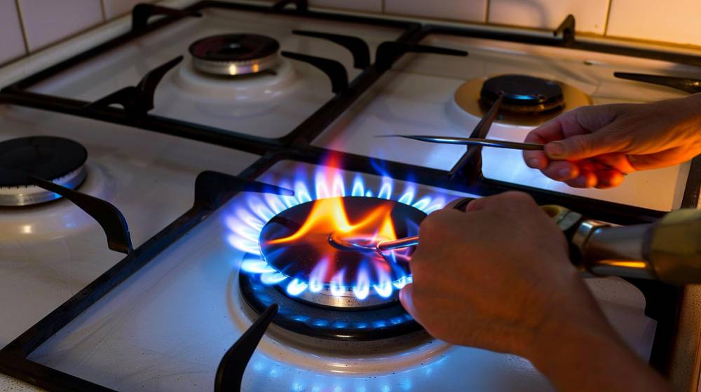 Gas Stove Flame Too Low, Yellow, or Uneven: Causes and